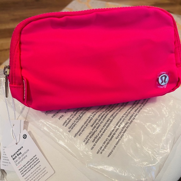 lululemon athletica Handbags - lululemon athletica Hot Pink Travel Cosmetic Pouch